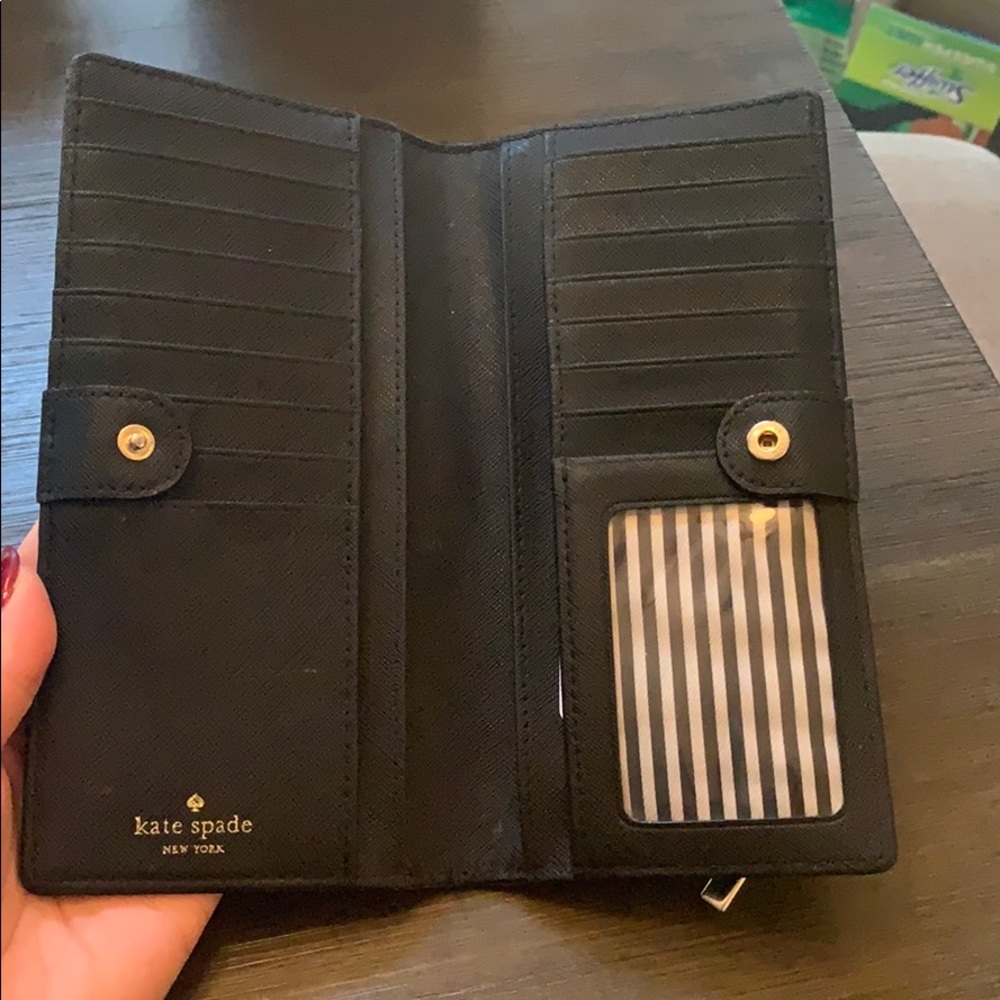 Kate spade black wallet - Picture 3 of 3